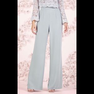 Lauren Conrad high-waisted wide leg pants